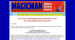 Desktop Screenshot of magicmanalbany.com